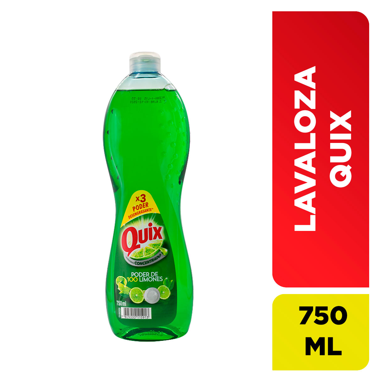 LAVALOZA QUIX 750 ML – Comercialelias.cl
