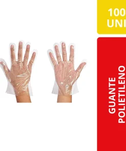 Guante Polietileno 100 Unidades