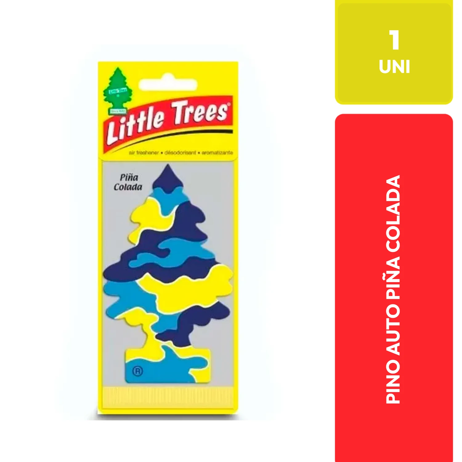 Little Trees Pino Auto Piña Colada 1 Unidad