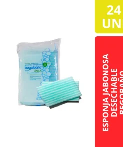 Begobaño Esponja Jabonosa Desechable Clásica 24 Unidades