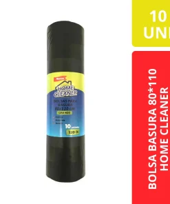 Home Cleaner Bolsa Basura Grande 80x110 cm 10 Unidades