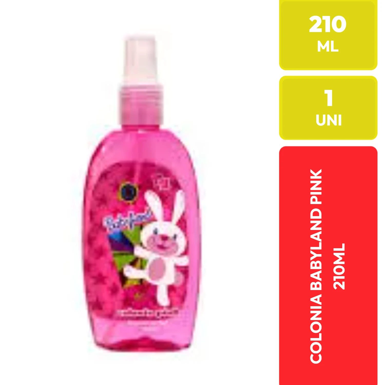 Colonia Infantil Babyland Pink 210 ML