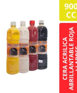 Cera Acrílica Abrillantable Llabres Roja 900 CC