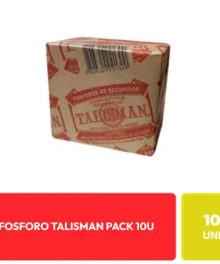 Fósforos Talismán de Seguridad Pack 10 Unidades