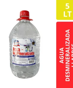 Agua Desmineralizada LLABRES 5 LT