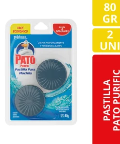 Pato Purific Pastilla Para Mochila Inodoro 2 Unidades 80g