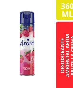 Arom Desodorante Ambiental Frutilla Crema 360 ML