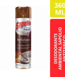 Desodorante Ambiental Sapolio Antitabaço 360 ML