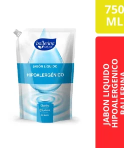 Ballerina Jabón Líquido Hipoalergénico 750 ML