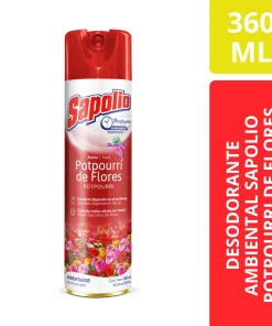 Sapolio Desodorante Ambiental Potpourri de Flores 360 ML