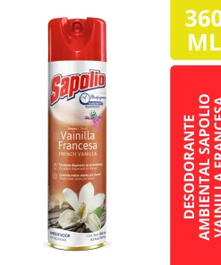 Sapolio Desodorante Ambiental Vainilla Francesa 360ml