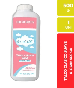U-Care Talco Clásico Suave 500 gr
