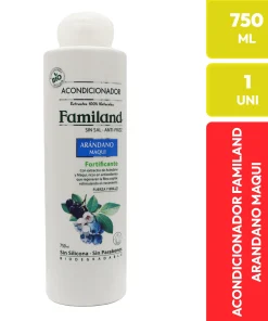 Familiand Acondicionador Arándano Maqui Fortificante Sin Sal Anti-Frizz 750 ML