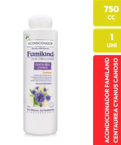 Acondicionador Familand Centaurea Cyanus Cabello Canoso 750 CC
