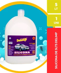 Delimp Silicona 5 LT para Brillo y Protección Automotriz