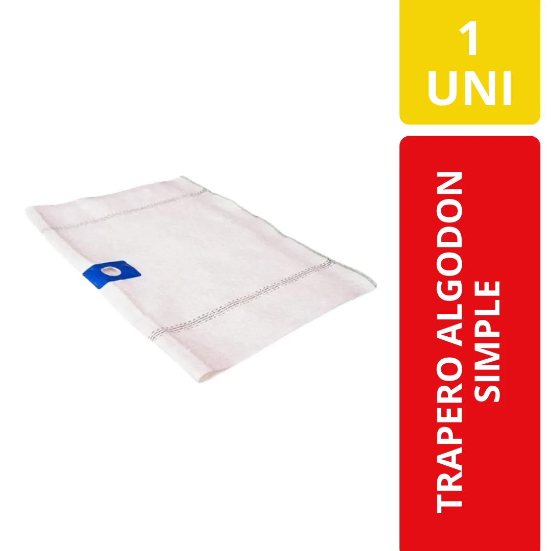 Trapero Algodón Simple 1 Unidad