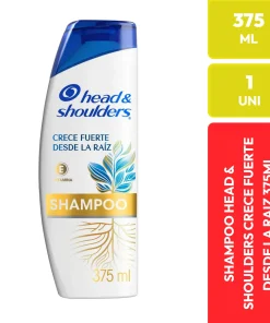 Head & Shoulders Shampoo Crece Fuerte Desde La Raíz 375 ml