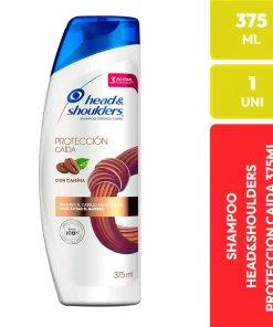 Head & Shoulders Shampoo Protección Caída Control Caspa con Cafeína 375 ML