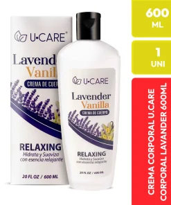 U-CARE Crema Corporal Lavender Vanilla Relajante 600 ML