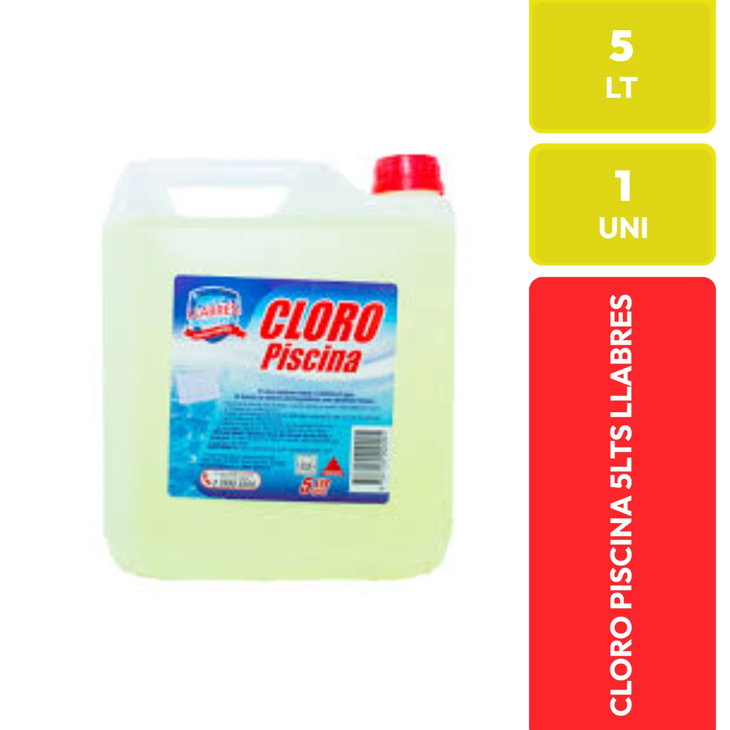 Llabres Cloro para Piscina 5 L
