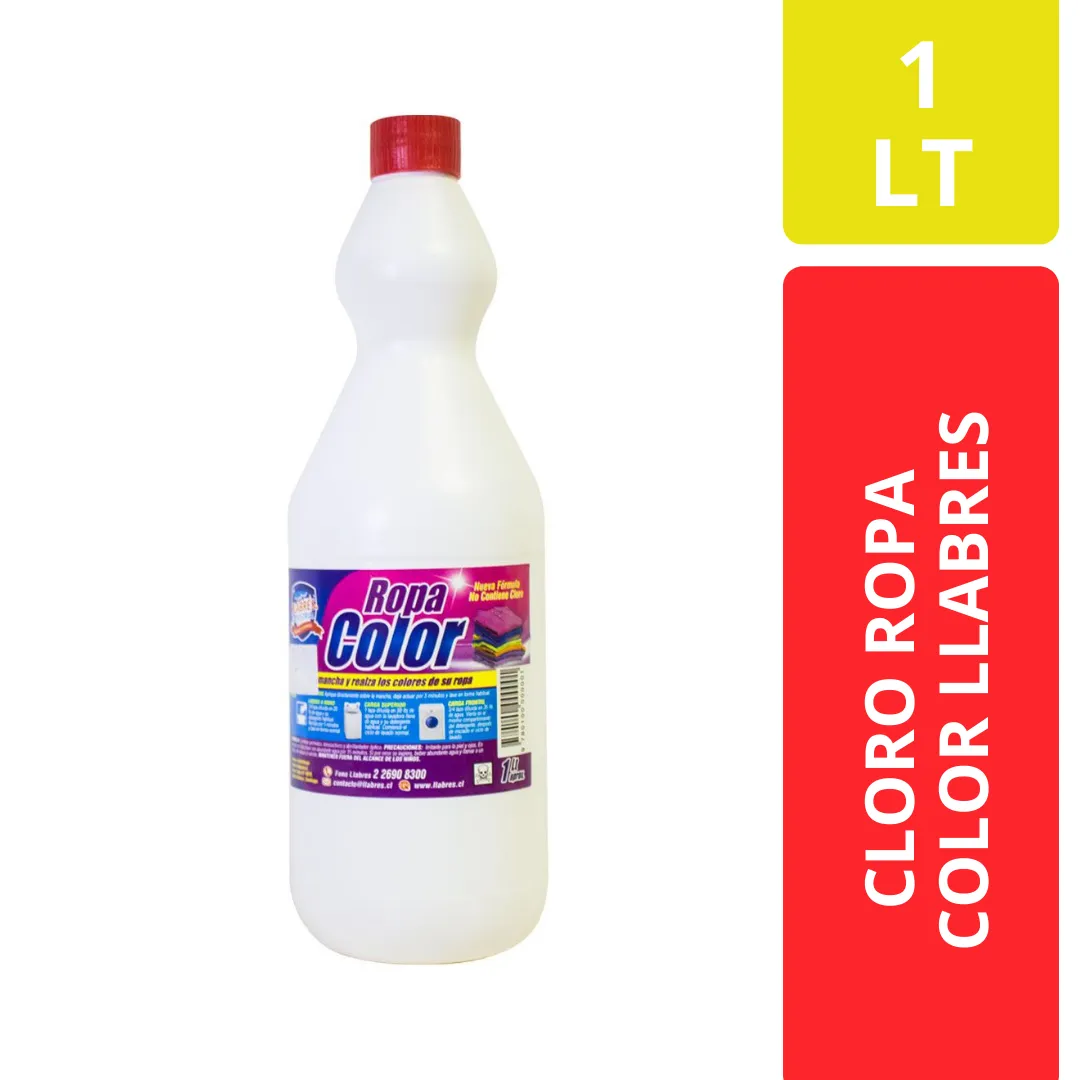 Llabres Cloro Ropa Color 1 Litro