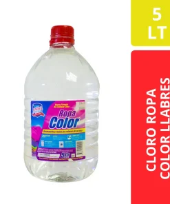 LLABRES Quitamanchas Líquido Ropa Color Sin Cloro 5 LT