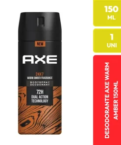 Desodorante Corporal Axe Warm Amber 150ml