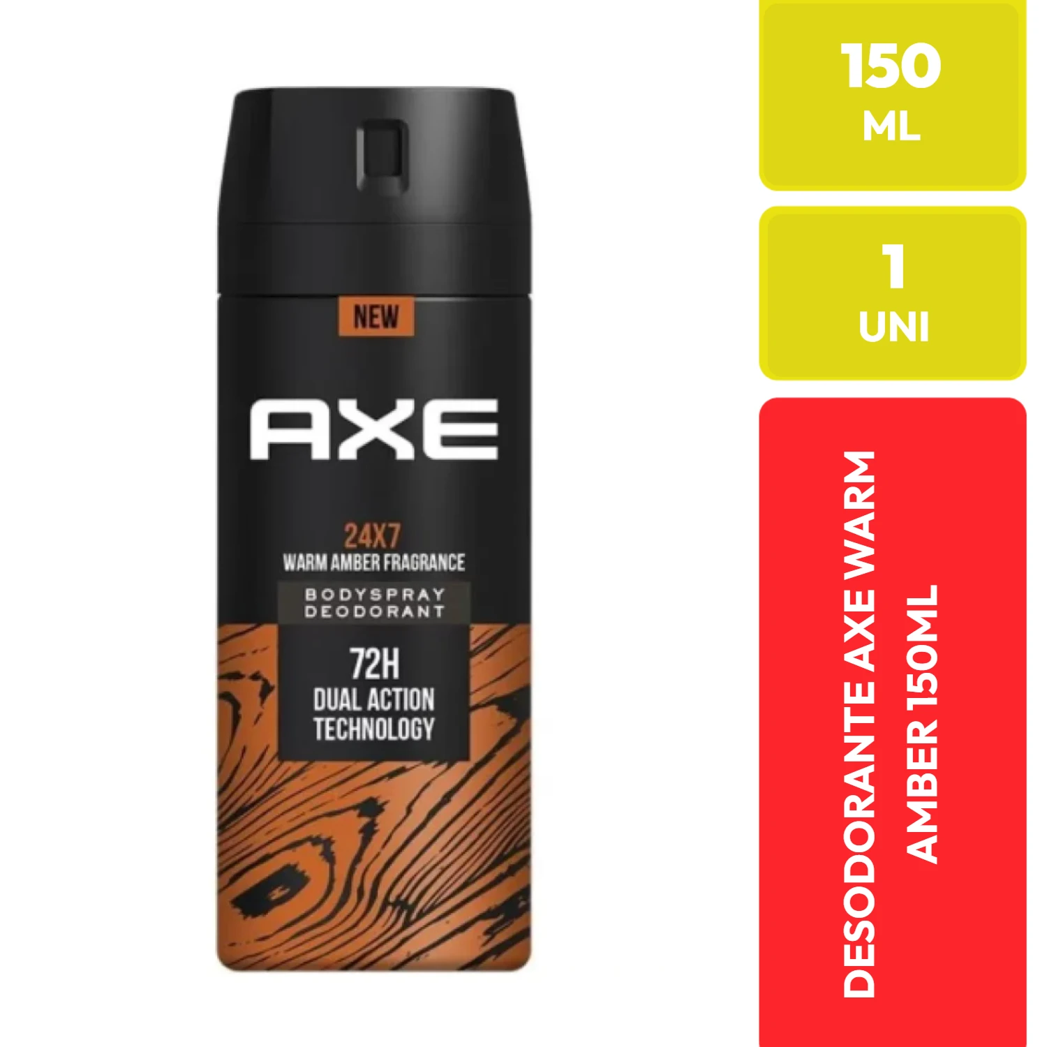 Desodorante Corporal Axe Warm Amber 150ml