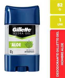 Gillette Hydra Gel Aloe Antitranspirante Hombre 82g