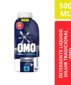 OMO Detergente Líquido Ultraconcentrado Diluir Tradicional 500 ML Rinde 3 L