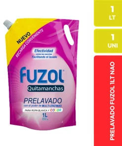 Fuzol Prelavado Quitamanchas Multi-Enzimas Recarga 1 Litro