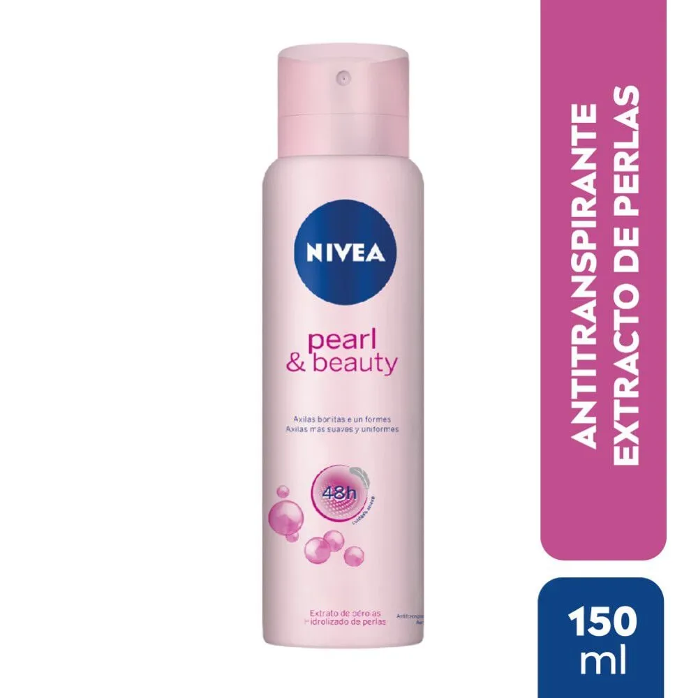 Nivea Desodorante Antitranspirante Aerosol Pearl & Beauty 150ml