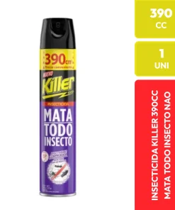 Killer Insecticida Mata Todo Insecto Aerosol 390cc