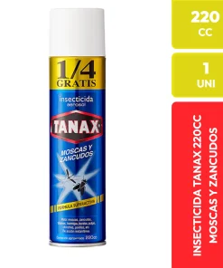 Insecticida Tanax Aerosol Moscas y Zancudos 220 CC