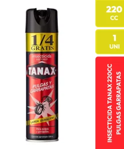 Tanax Insecticida Aerosol Pulgas y Garrapatas 220 CC