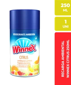 Winnex Desodorante Ambiental Citrus 250 ml
