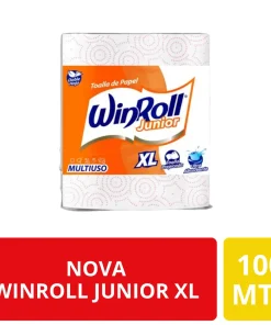 WinRoll Toalla de Papel Junior XL Multiuso Doble Hoja 100 Metros