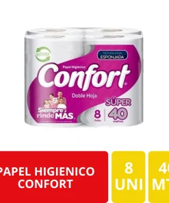 PAPEL HIG CONFORT *8 P 40MTS