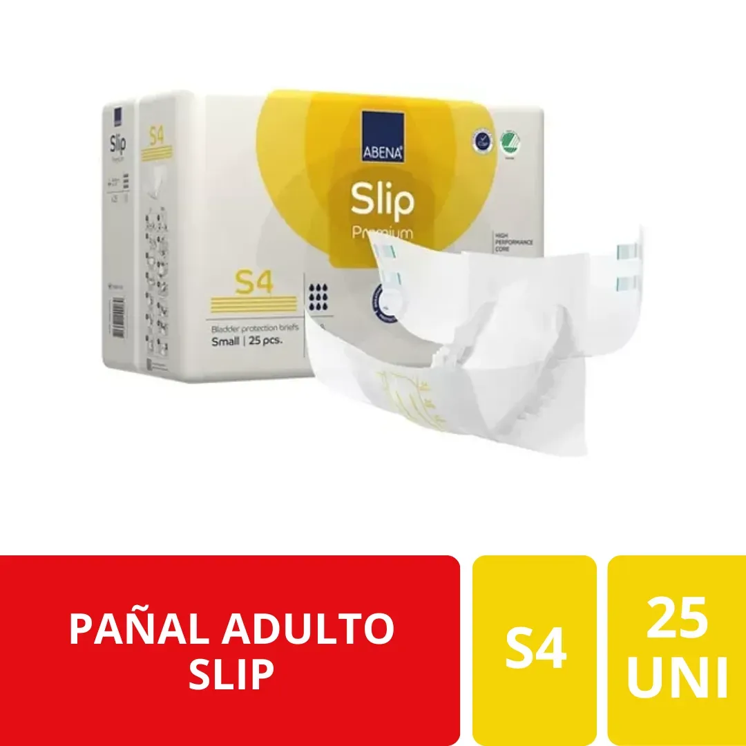 Abena Slip Pañal Adulto Premium S4 25 Unidades