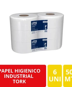 Tork Papel Higiénico Industrial Jumbo 6 Rollos 500 Metros