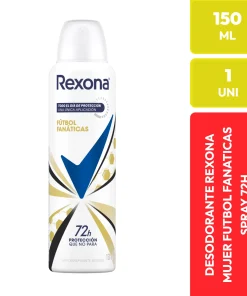 Rexona Desodorante Mujer Fútbol Fanáticas Aerosol 150 ML