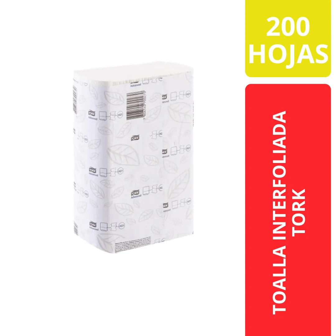 Tork Toalla Interfoliada Advanced H21 200 Hojas