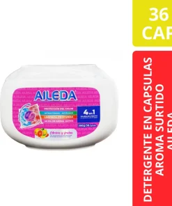 DETERGENTE EN CAPSULAS AROMA SURTIDA X36 CAPS / 360 GR.