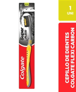 Colgate Slim Soft Cepillo de Dientes Carbón Suave 1 Unidad