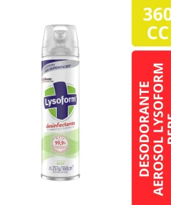 DESINFECTANTE AEROSOL LYSOFORM 360 BEBE