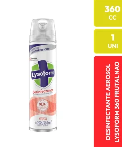 Lysoform Desinfectante Aerosol Frutal 360cc