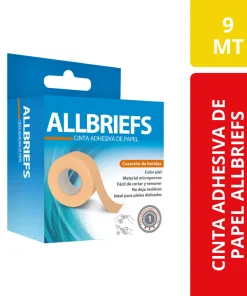 Allbriefs Cinta Adhesiva de Papel 9 Metros