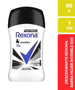 Rexona Desodorante Barra Mujer Invisible 50g