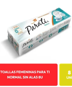 Para Ti Toallas Femeninas Básica Normal Sin Alas 8U