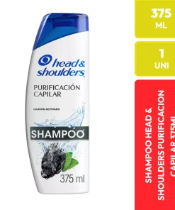 Head & Shoulders Shampoo Purificación Capilar Carbón Activado 375ml